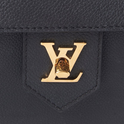 Louis Vuitton Calfskin Lockme PM Black 8 of 9