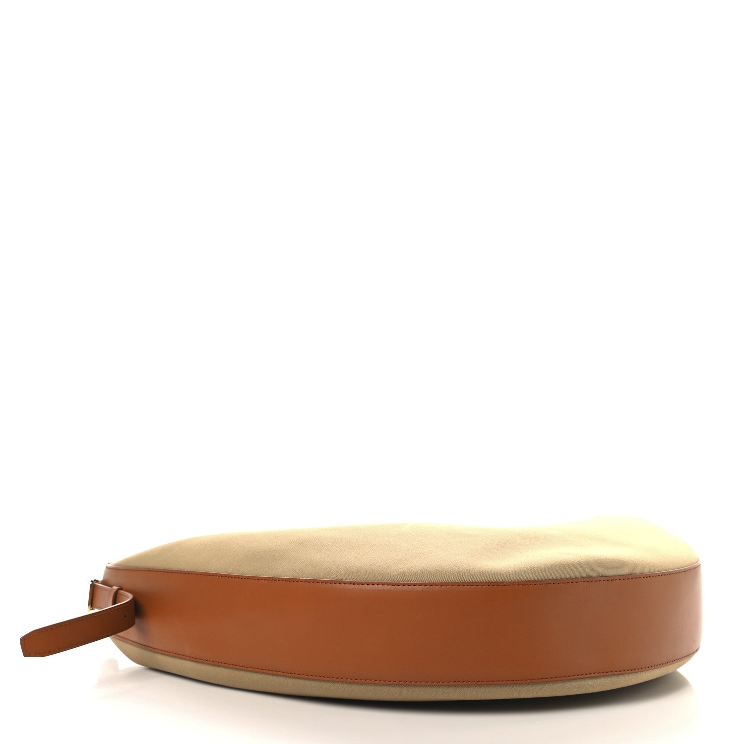 Khaite Canvas Calfskin Augustina Hobo Tan Honey 4 of 10