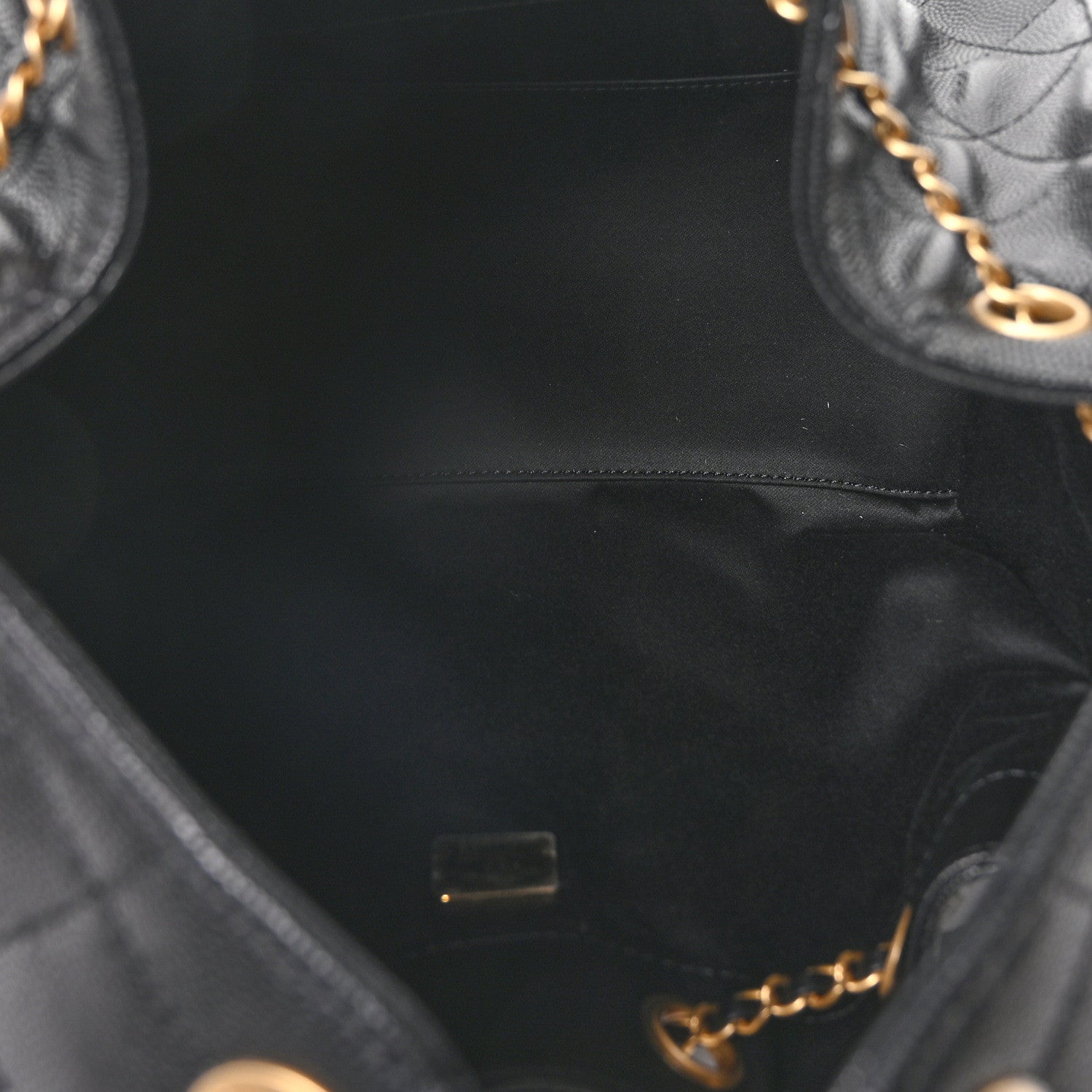 Chanel Caviar Quilted Small Chanel 25 Handbag Black 5 of 11