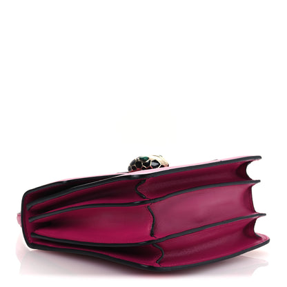 Bulgari Calfskin Serpenti Forever Top Handle Pink 5 of 14