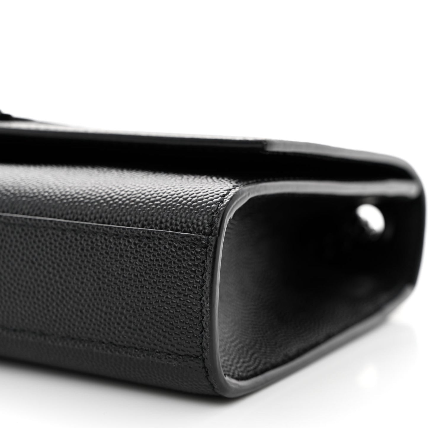 Grain De Poudre Small Monogram Monochrome Kate Satchel Black