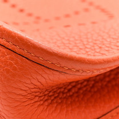 Hermes Taurillon Clemence Amazone Evelyne TPM Feu 10 of 10