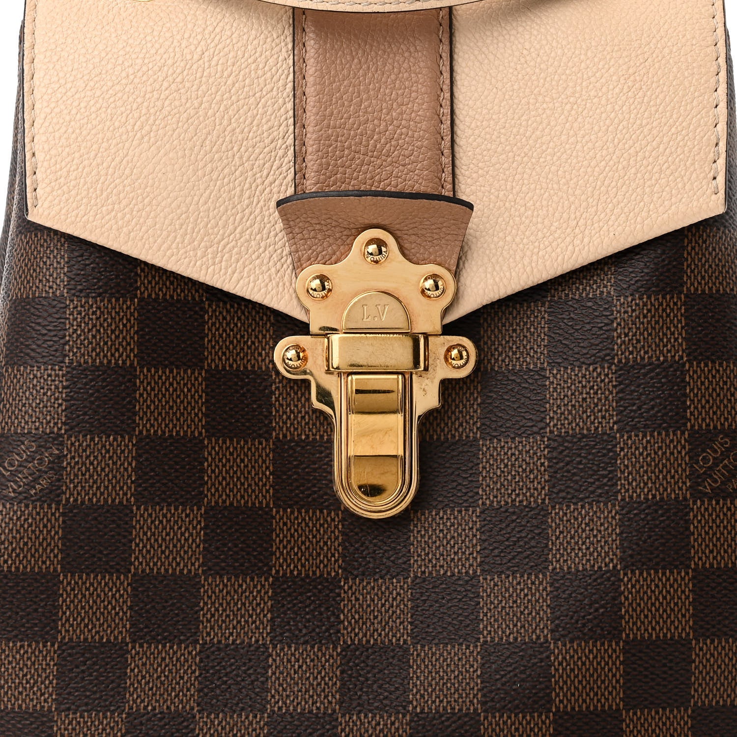 Louis Vuitton Damier Ebene Clapton Backpack Creme 7 of 11