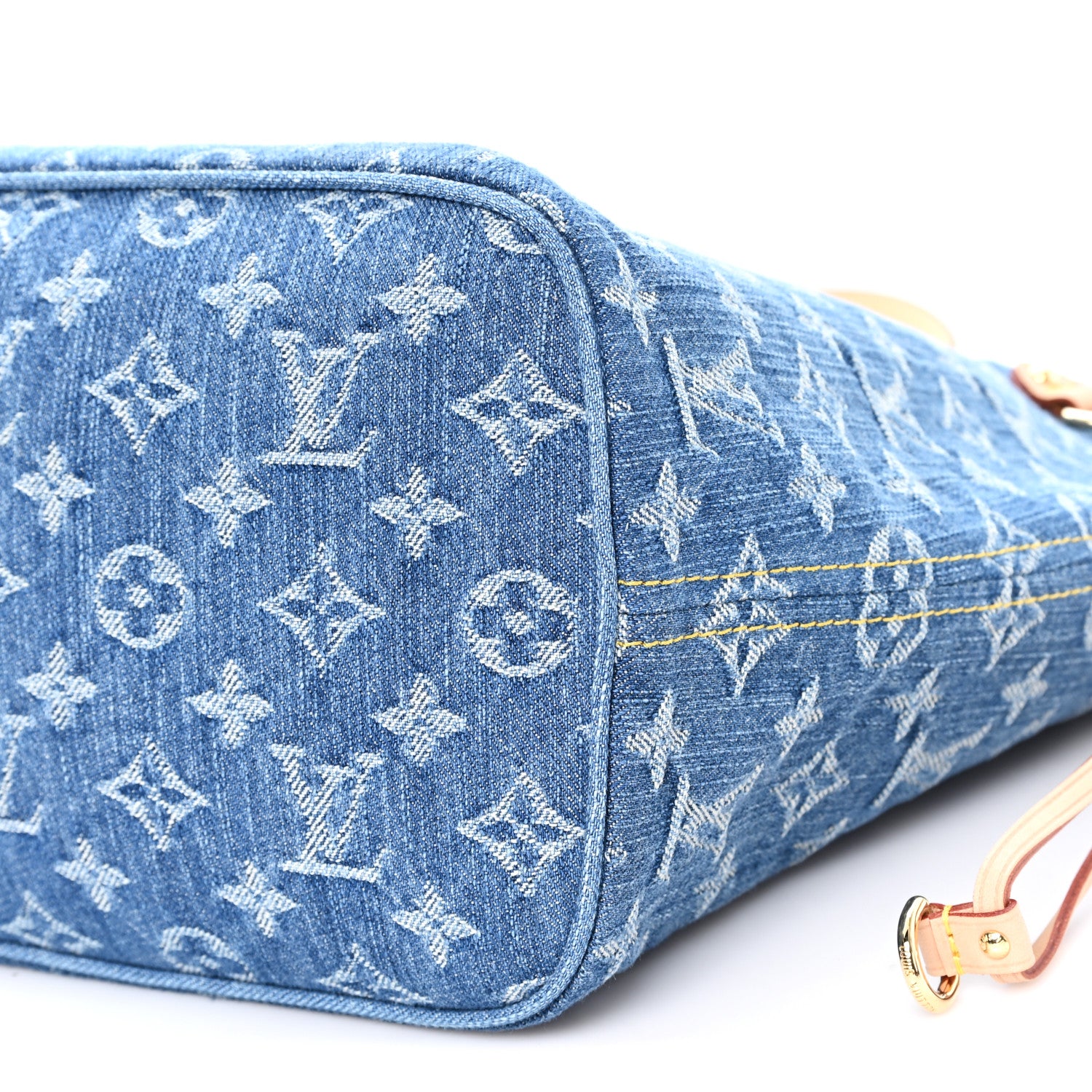 Louis Vuitton Monogram Denim Neo Neverfull MM Blue 1860320 Louis Vuitton Monogram Denim Neo Neverfull MM Blue 1860320