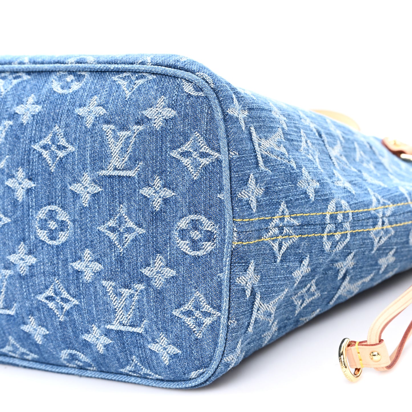 Monogram Denim Neo Neverfull MM Blue MM Blue
