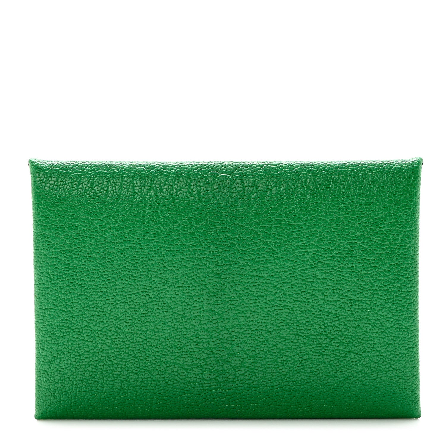 Hermes Chevre Mysore Calvi Card Case Vert Vertigo 1 of 7