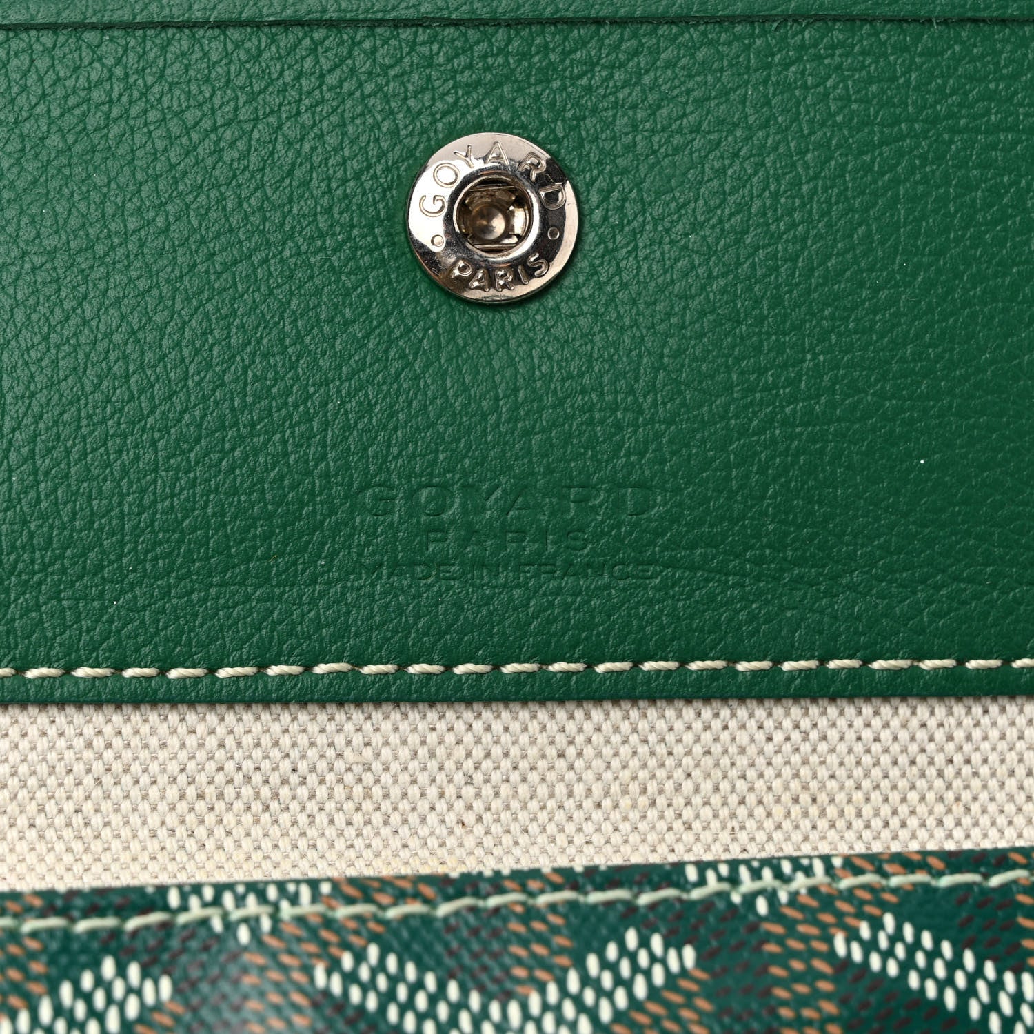 Goyard Goyardine Saint Louis PM Green 7 of 15