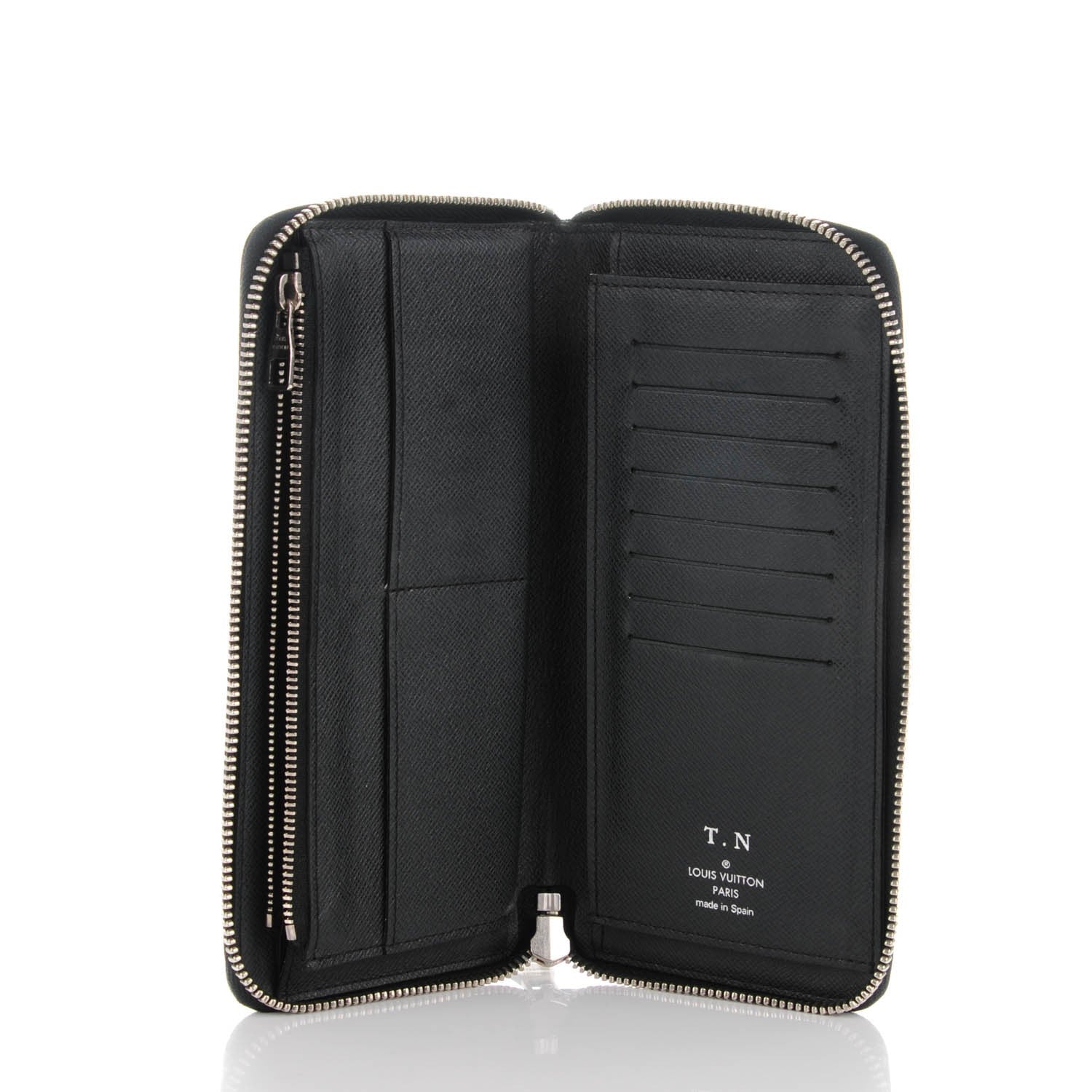 Louis Vuitton Taiga Vertical Zippy Wallet Ardoise 4 of 7