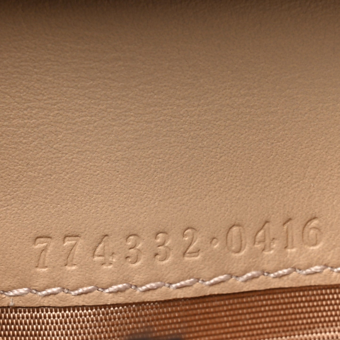 GG Supreme Monogram Calfskin Horsebit Print Card Case Beige Ebony Light Pink