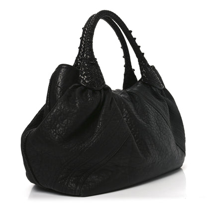Fendi Nappa Nuvolata Spy Black 3 of 10