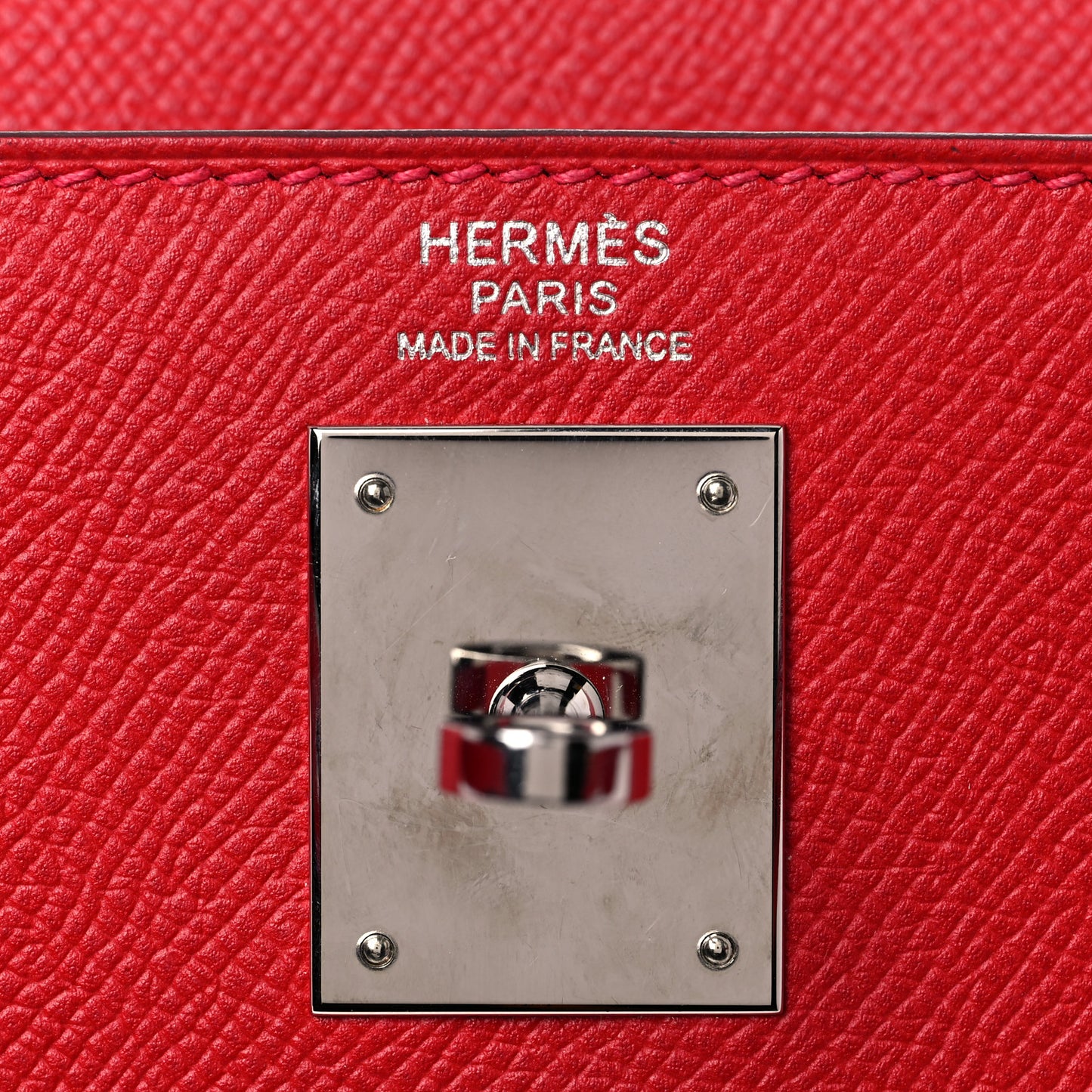 Epsom Kelly Sellier 32 Rouge Casaque
