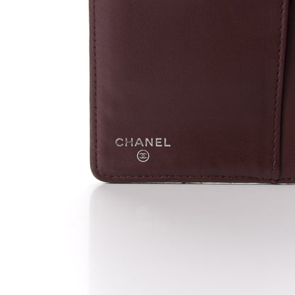 Chanel Lambskin Quilted Yen Wallet Black 6 of 8