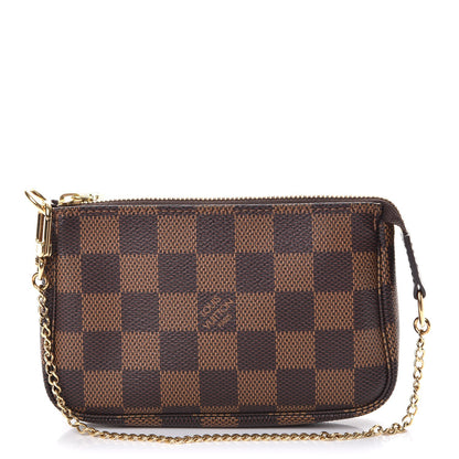Louis Vuitton Damier Ebene Mini Pochette Accessories 1 of 7