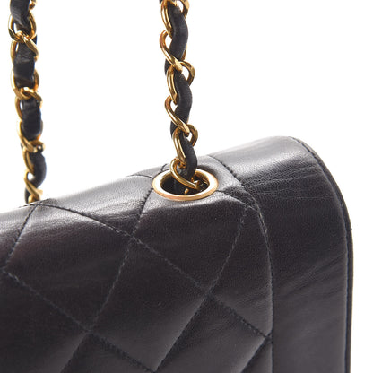 Chanel Lambskin Quilted Small Single Flap Black 12 of 13