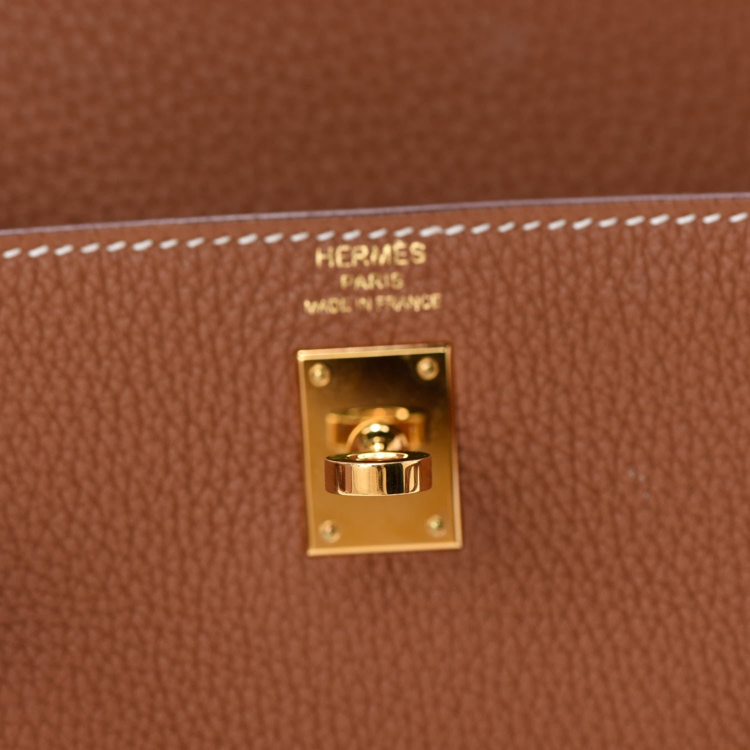 Hermes Togo Kelly Retourne 25 Gold 25 of 37