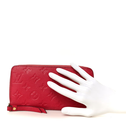 Louis Vuitton Empreinte Zippy Wallet Dahlia 2 of 8