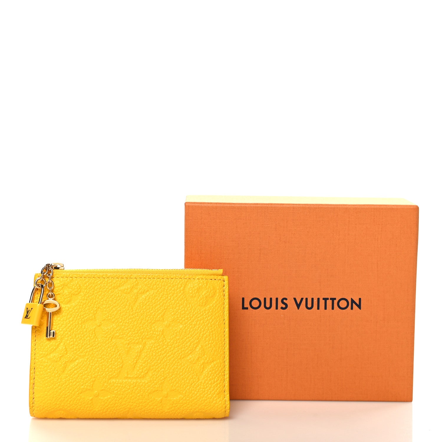 Louis Vuitton Empreinte Lisa Wallet Yellow 8 of 8