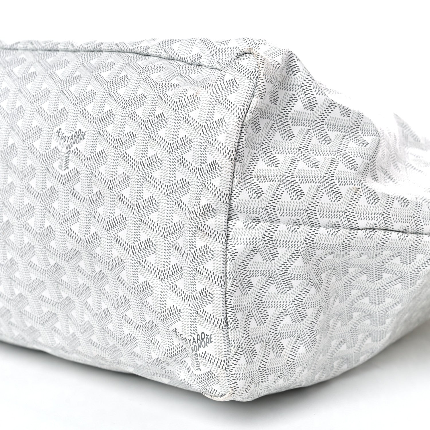 Goyard Goyardine Saint Louis GM White 8 of 12