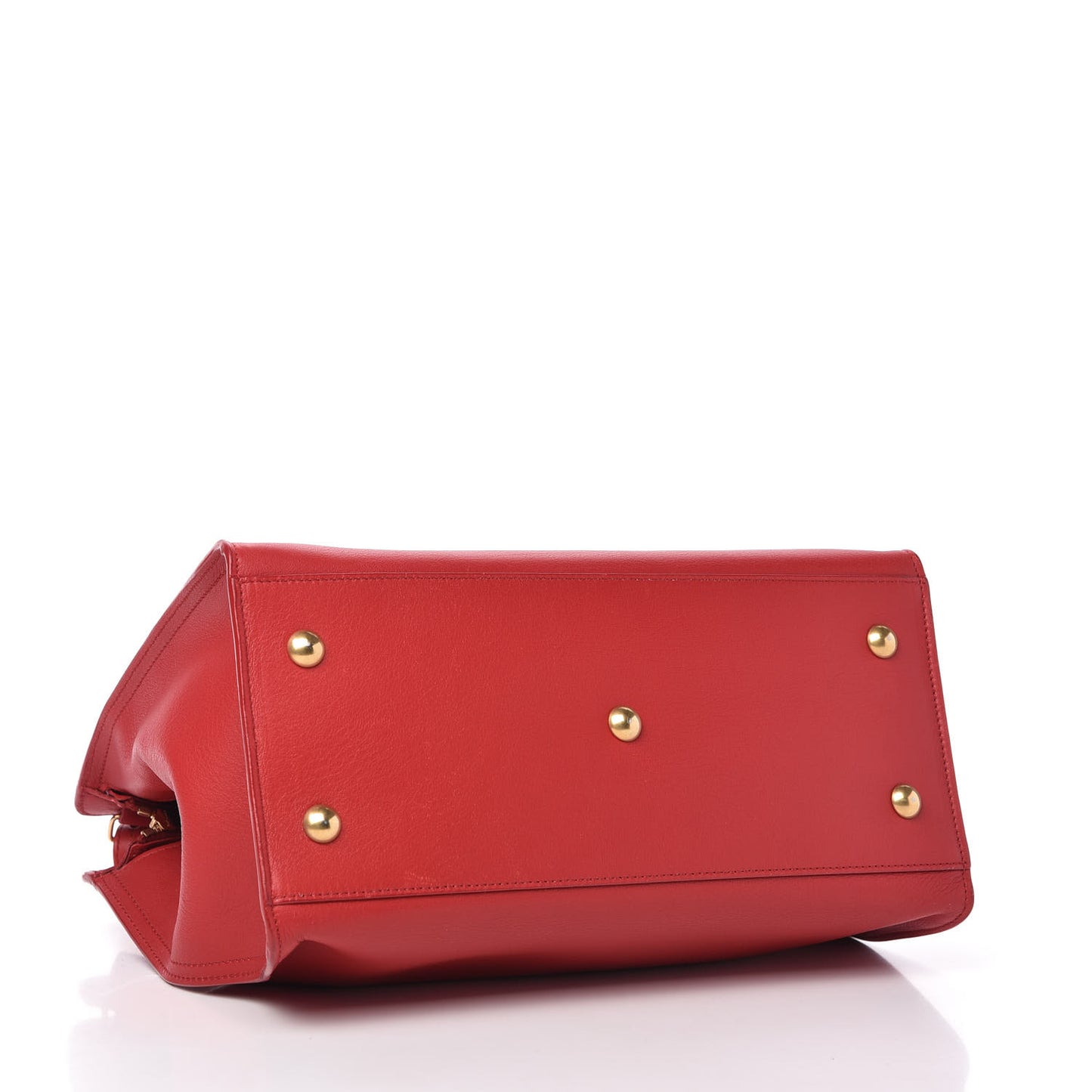 Calfskin Small Classic Y Cabas Rouge Orient