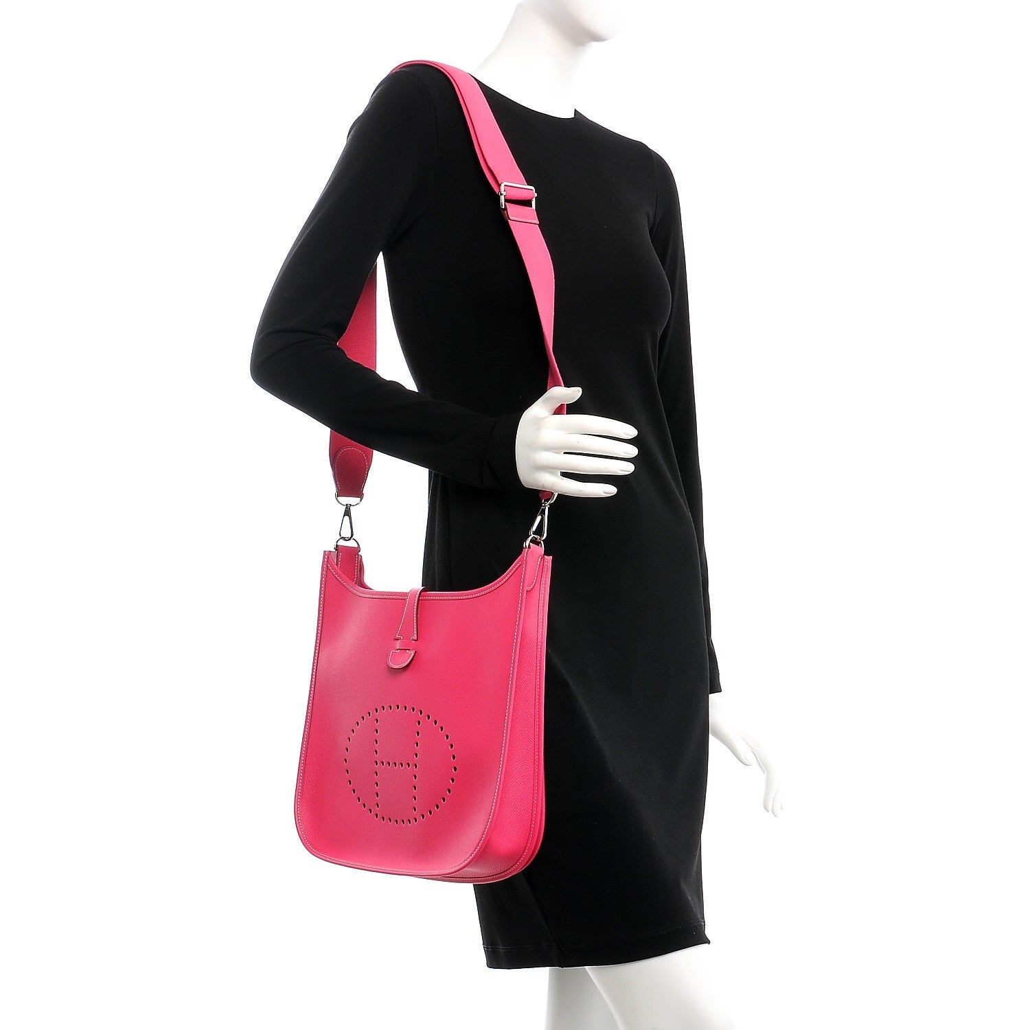 Hermes Epsom Evelyne III PM Rose Tyrien 2 of 8