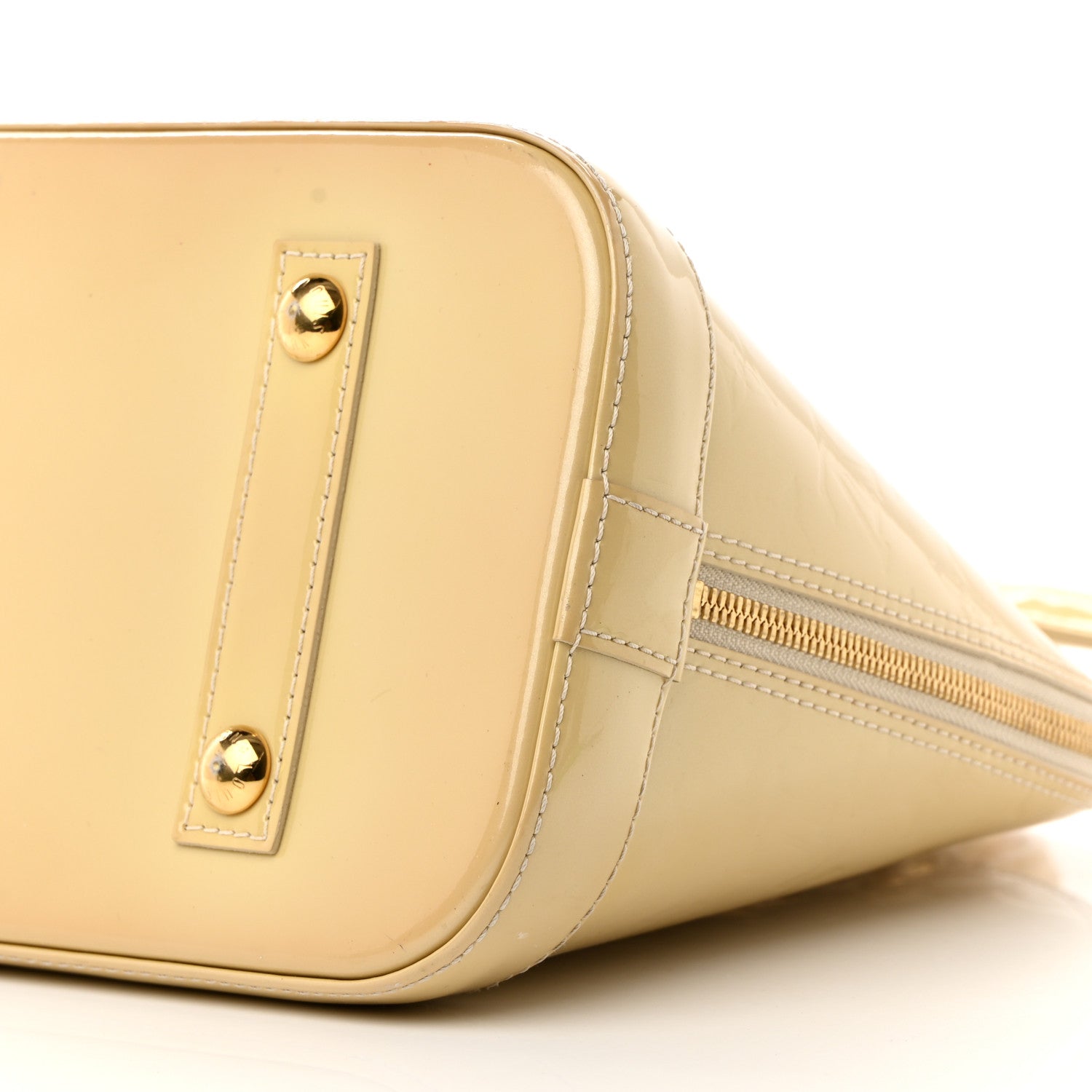 Louis Vuitton Vernis Alma PM Blanc Corail 10 of 18