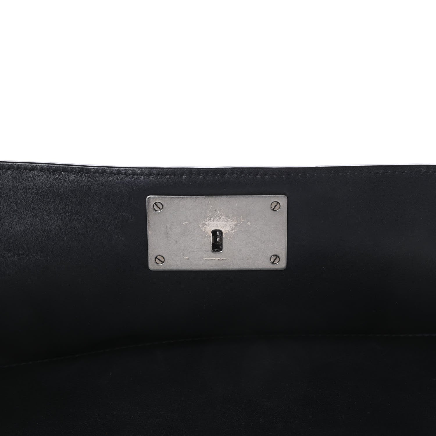 Prada Soft Calf Chain Shoulder Bag Black 19 of 23