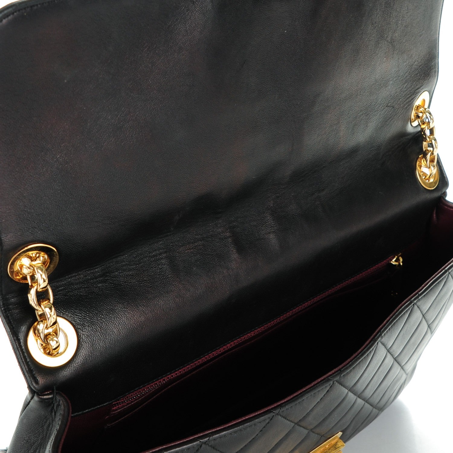 Chanel Lambskin Quilted Large Chic With Me Flap Black 9 of 9