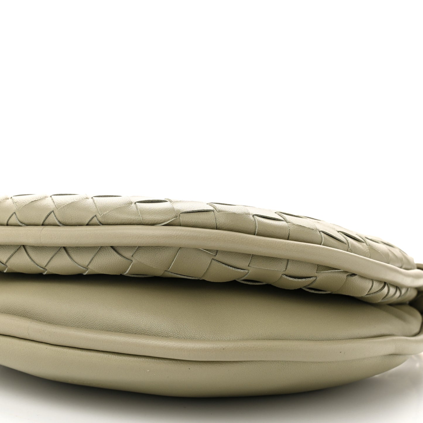 Nappa Intrecciato Small Gemelli Multipocket Bag Travertine Muse