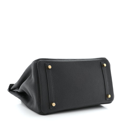 Hermes Togo Birkin 30 Black 4 of 11