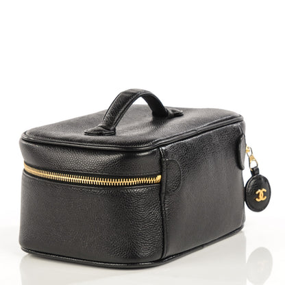Chanel Caviar Cosmetic Case Black 2 of 8