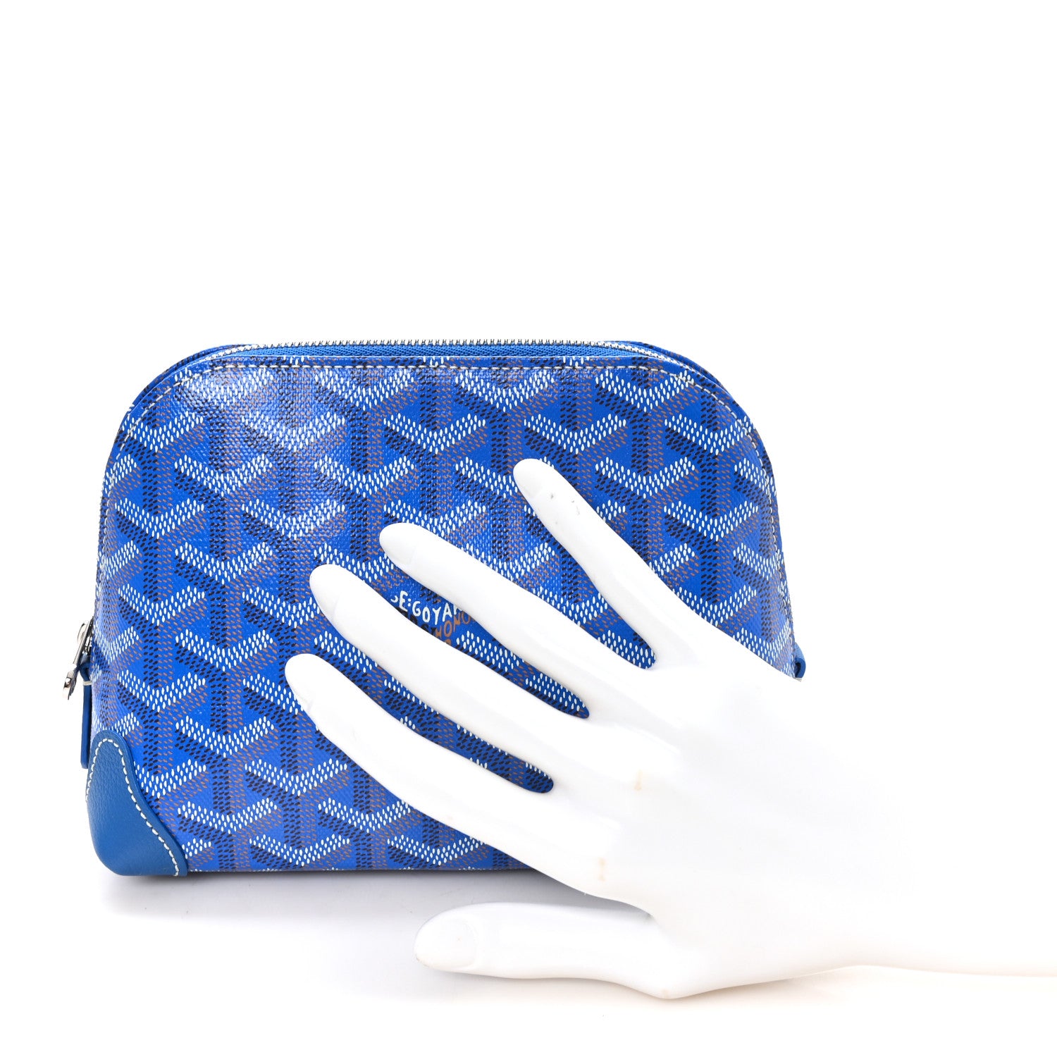 Goyard Goyardine Vendome Toiletry Pouch Sky Blue 2 of 7