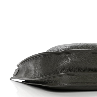 Hermes Taurillon Clemence Evelyne III PM Vert De Gris 4 of 9