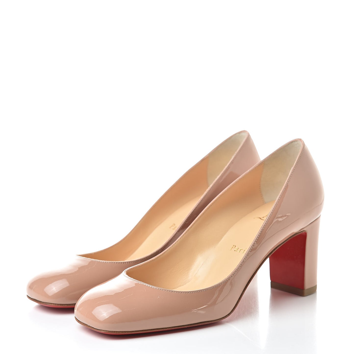 Patent Cadrilla 70 Pumps 36.5 Nude