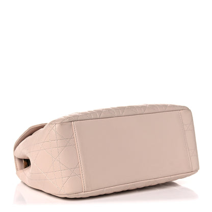 Christian Dior Lambskin Cannage Large Miss Dior Flap Rose Poudre 3 of 15