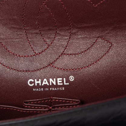 Chanel Aged Calfskin Quilted 2.55 Reissue 226 Flap Black 7 of 8