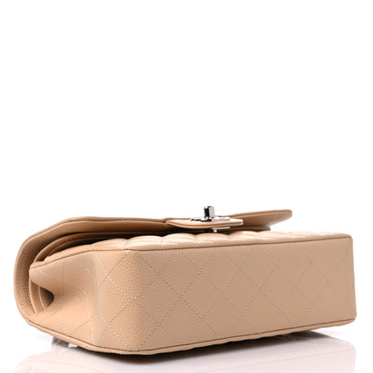 Chanel Caviar Quilted Small Double Flap Beige 3 of 9