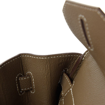 Hermes Taurillon Maurice Birkin 30 Etoupe 9 of 11