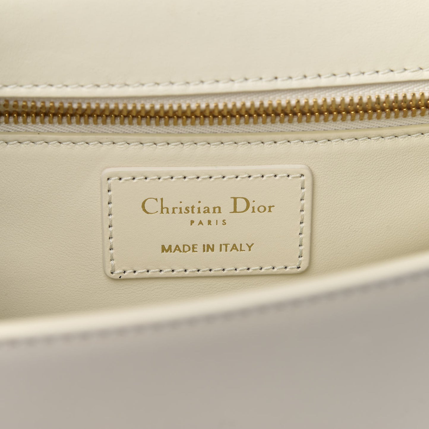 Calfskin 30 Montaigne Flap Bag White