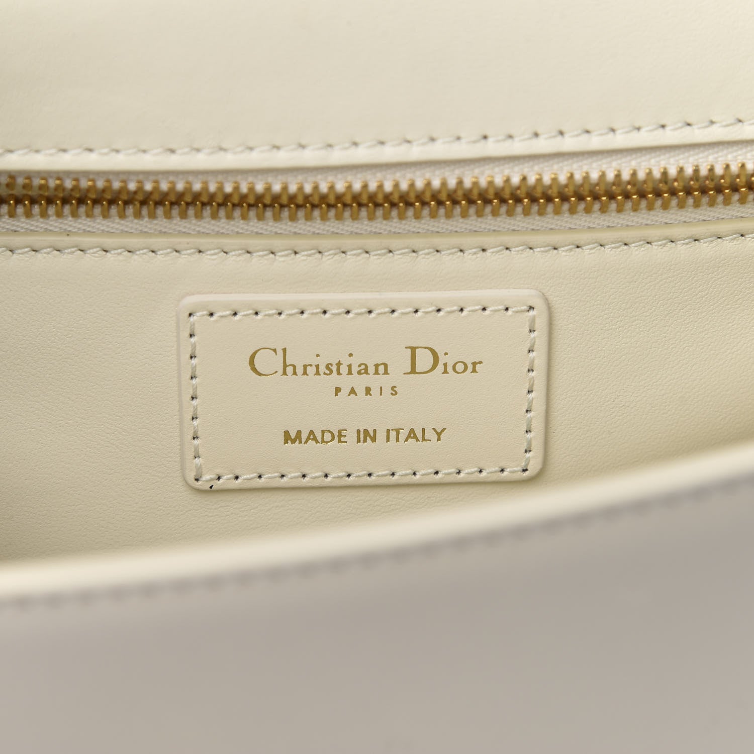 Christian Dior Calfskin 30 Montaigne Flap Bag White 7 of 8