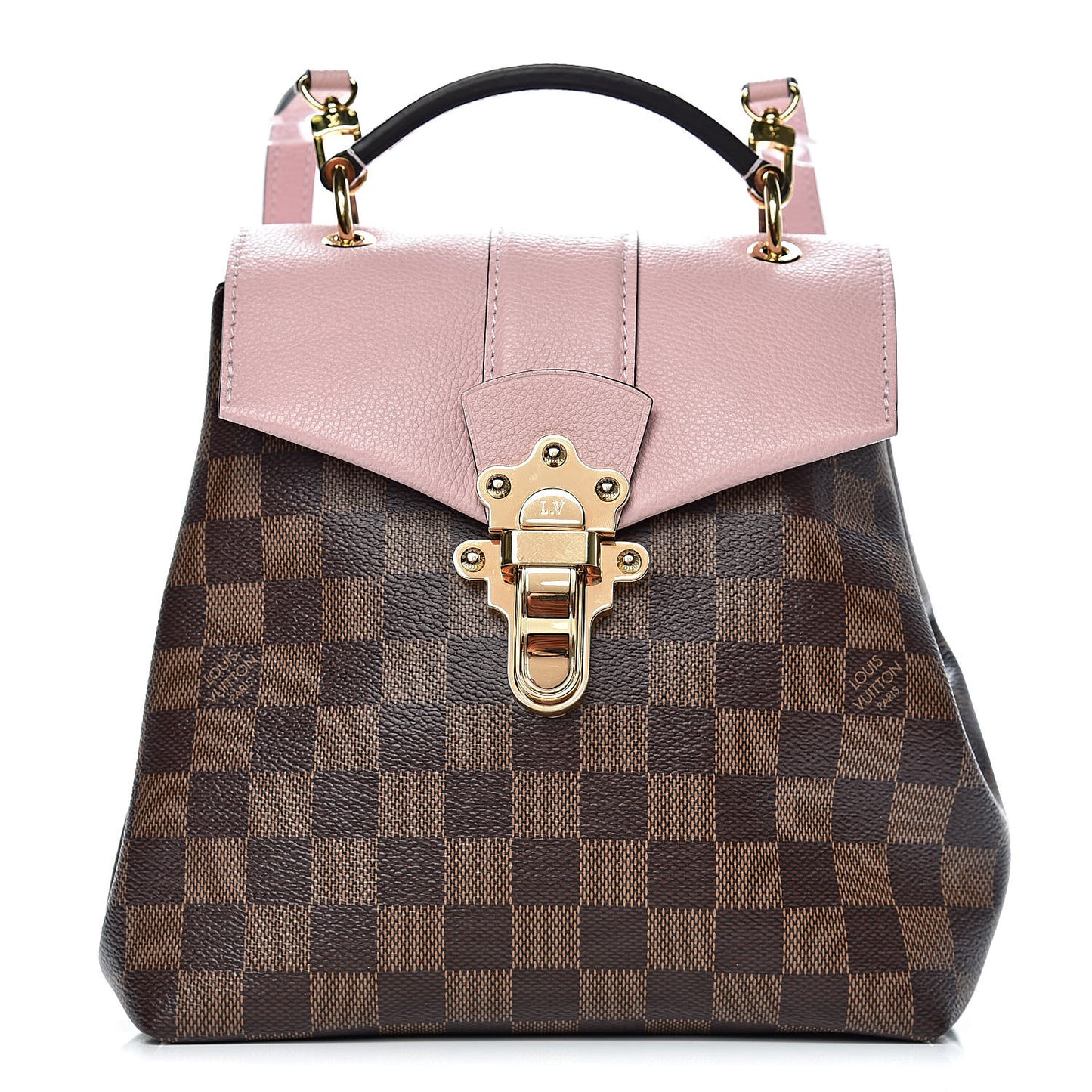 Damier Ebene Clapton Backpack Magnolia