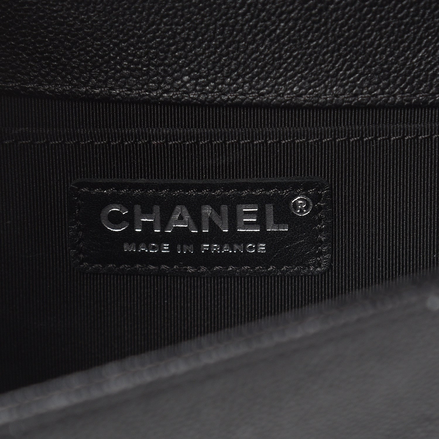 Chanel Caviar Quilted Medium Boy Flap Black 6 of 14