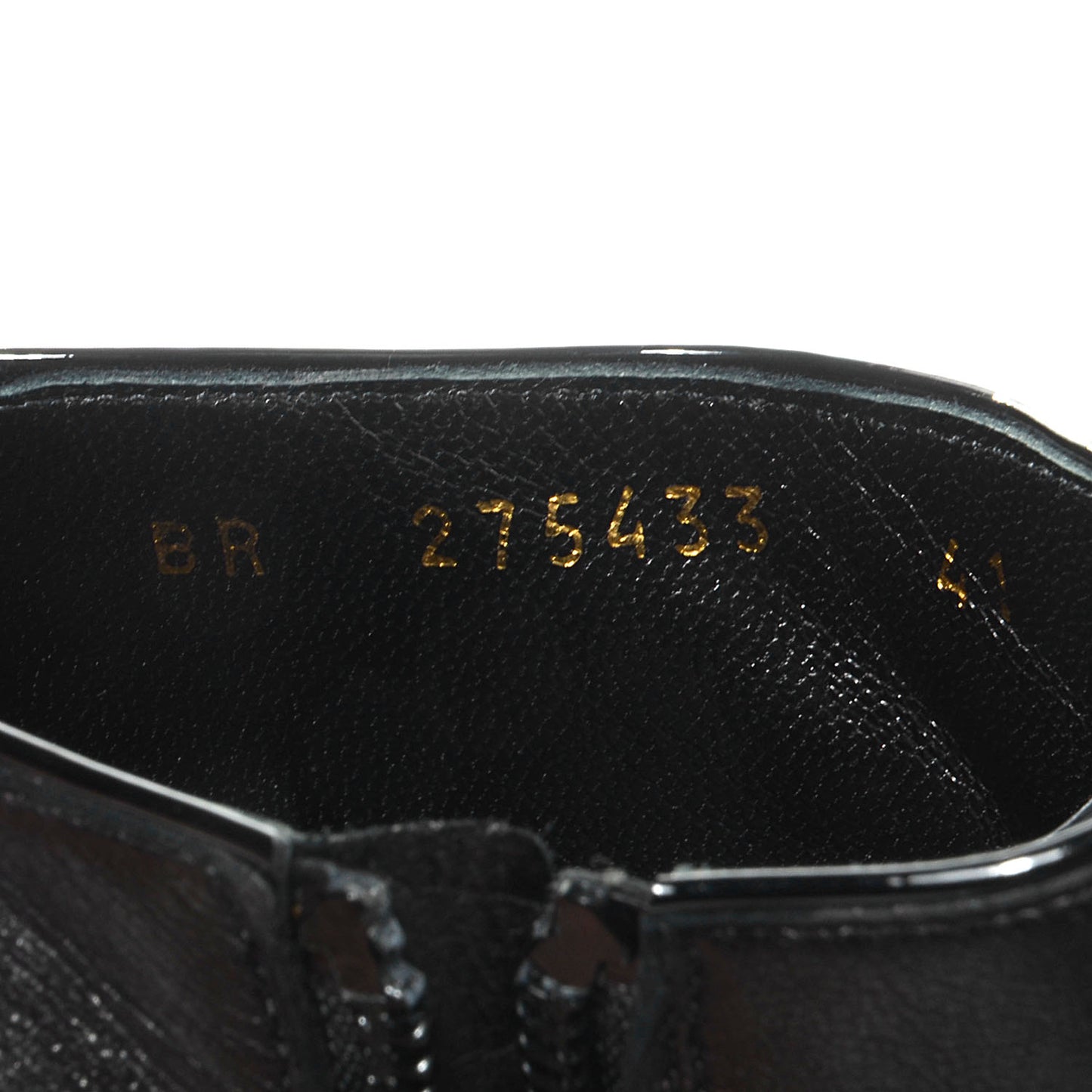 Calfskin Tribute Platform Booties 41 Black