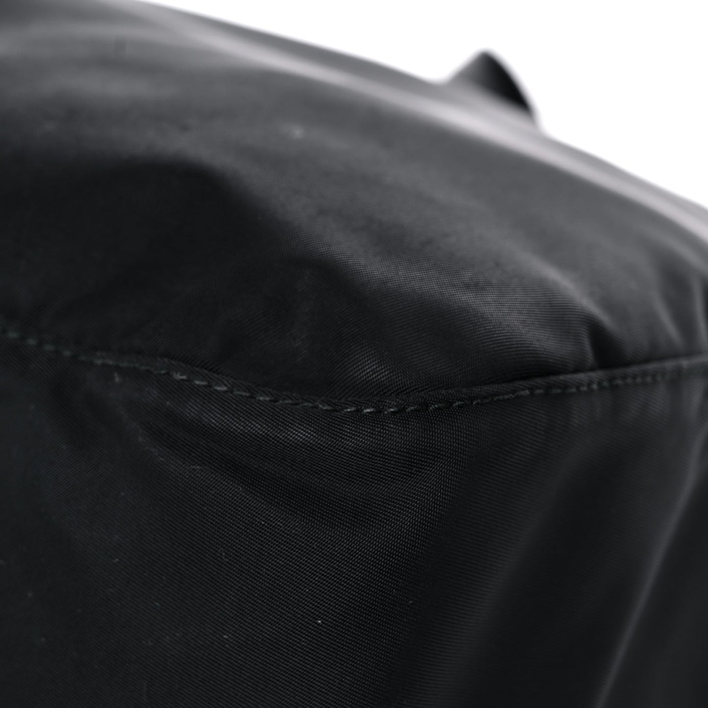 Nylon Vela Messenger Bag Black