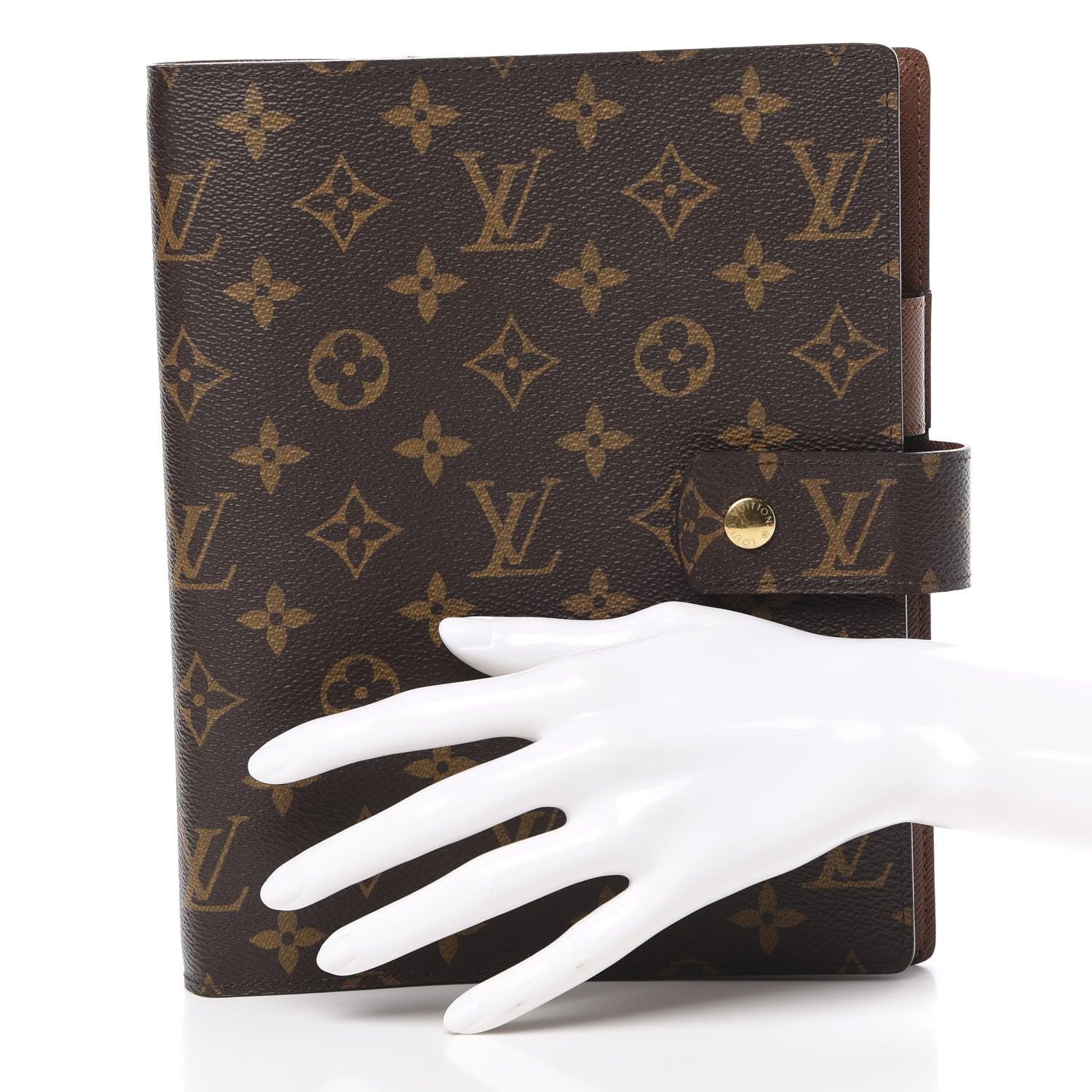 Louis Vuitton Monogram Large Ring Agenda Cover 2 of 8