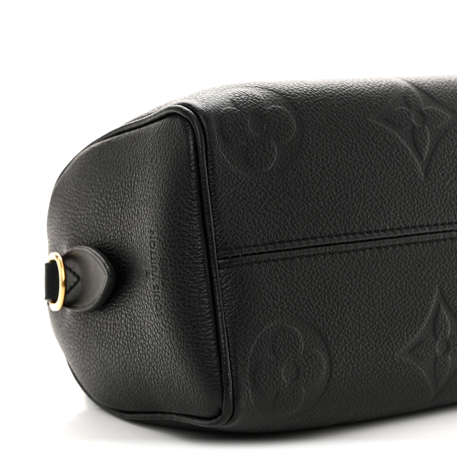 Louis Vuitton Empreinte Monogram Giant Speedy Bandouliere 20 Black 8 of 11