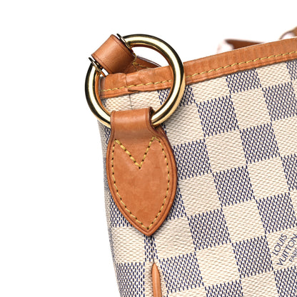 Louis Vuitton Damier Azur Delightful MM Pink 36 of 44