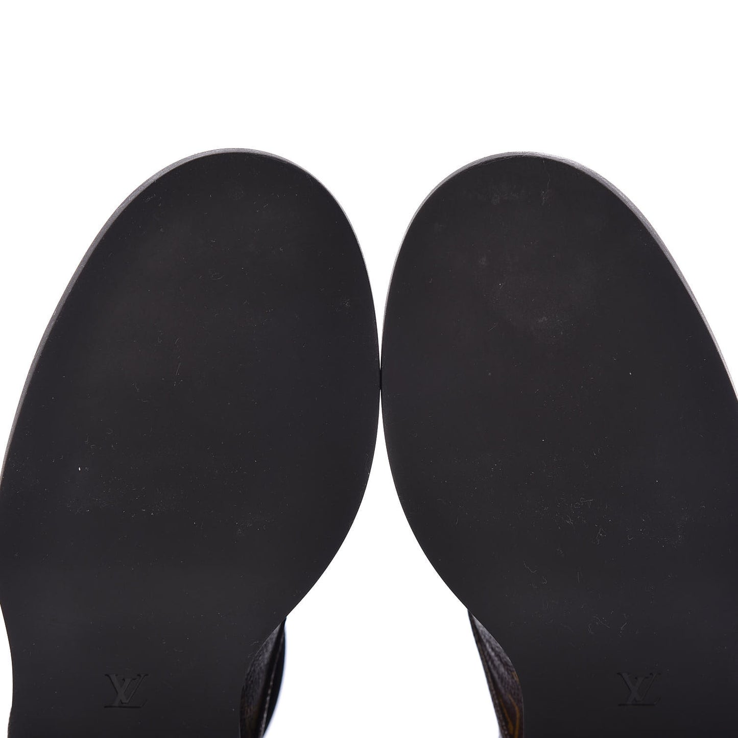 Calfskin Monogram Wonderland Flat Ranger Boots 38 Black