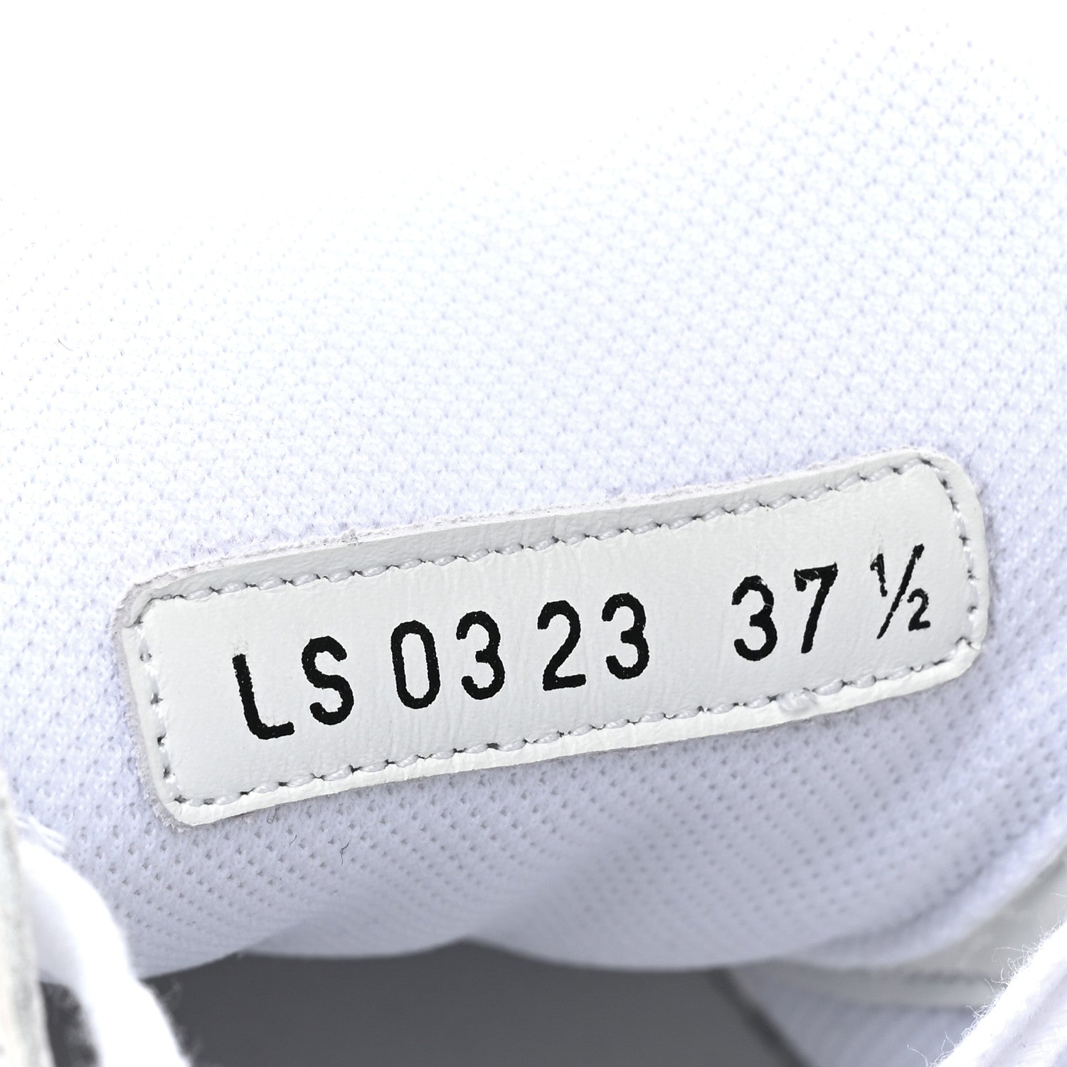 Christian Dior Calfskin Suede Dior Star Low Top Sneakers 37.5 White Black 8 of 8