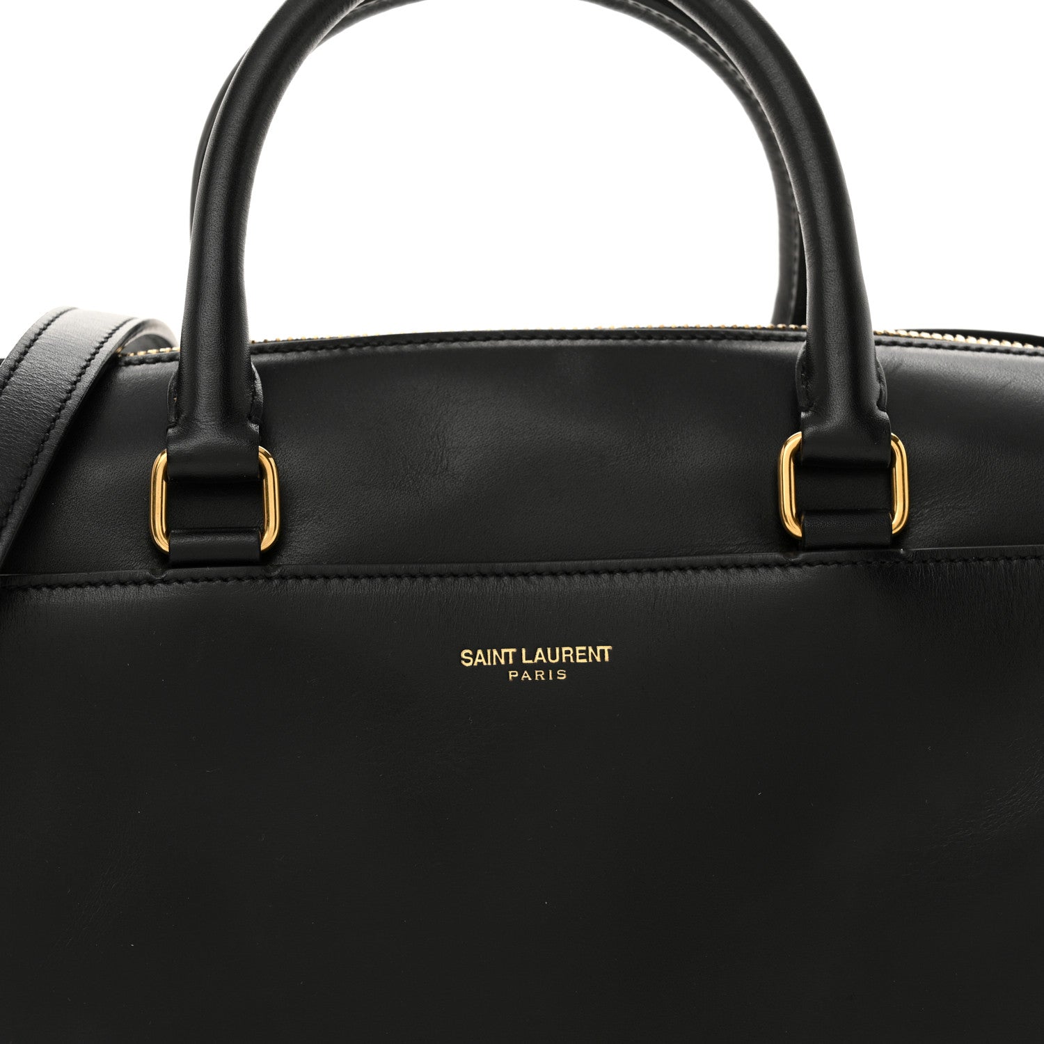 Saint Laurent Calfskin Classic Baby Duffle Black 8 of 11