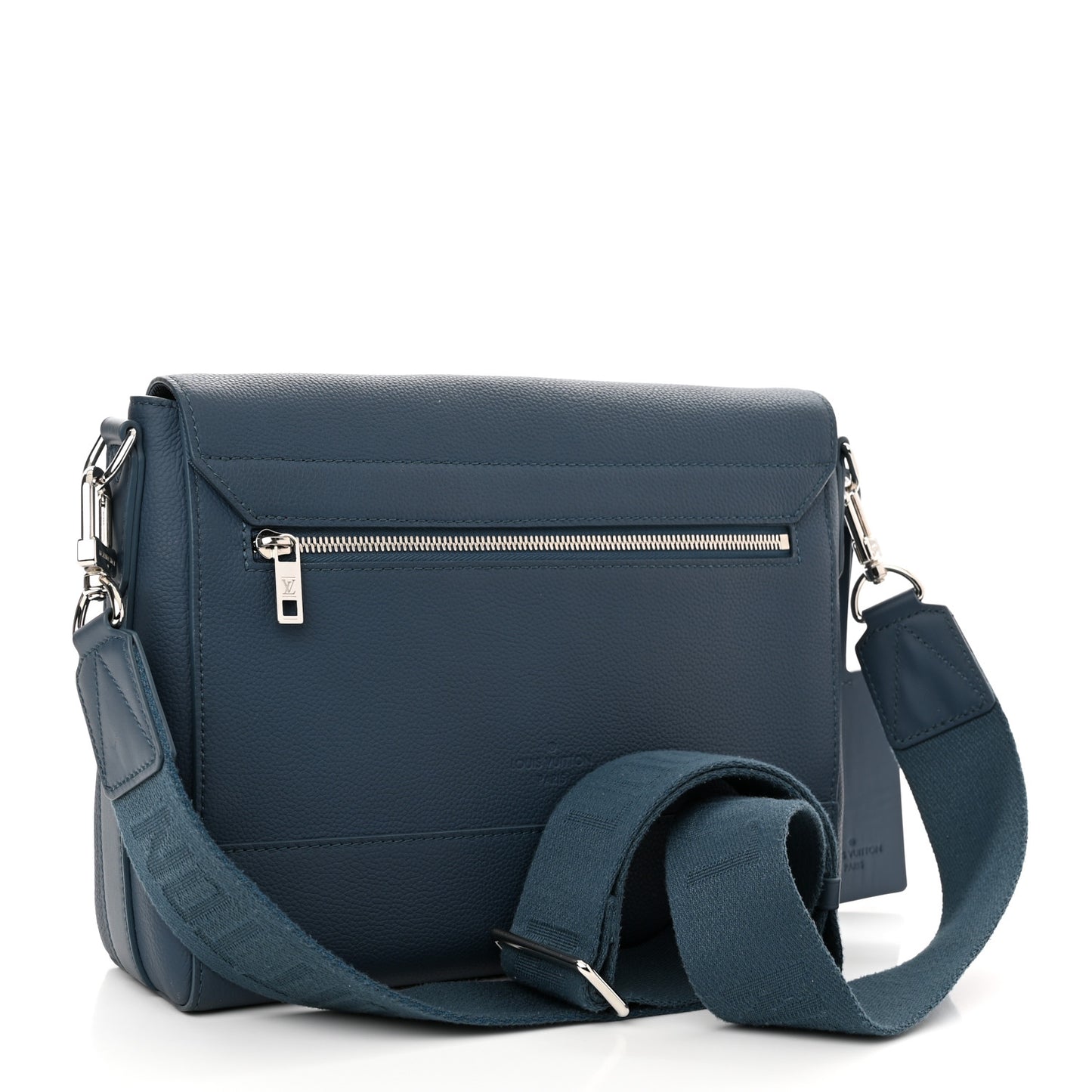 Calfskin Aerogram Takeoff Messenger Blue